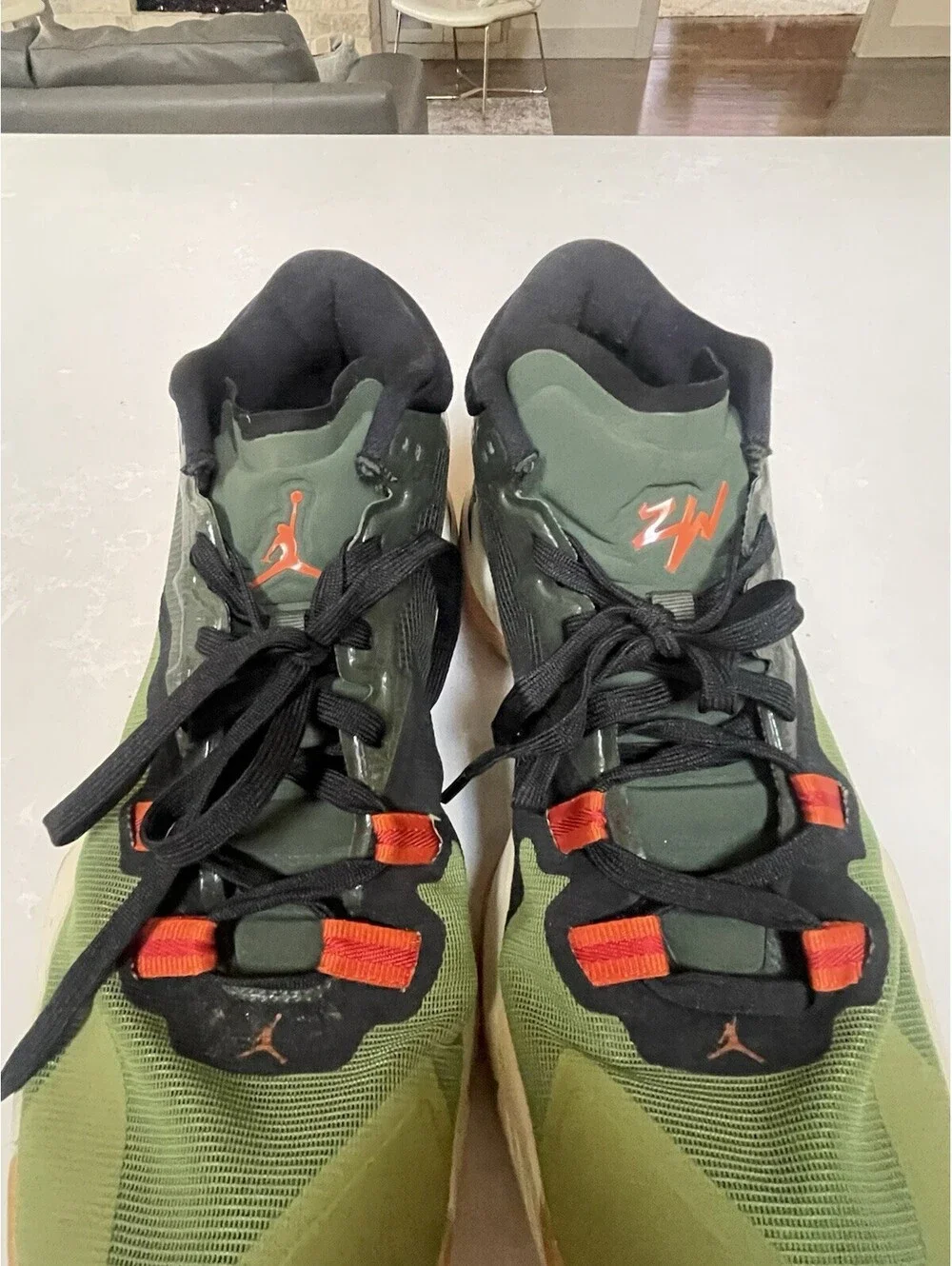 Jordan nike zion